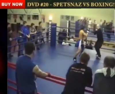 Systema vs Kickboxing DVD fail