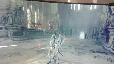 Got killed by an Invader at the beginming of ng+3 annd this happened. Potential boletaria skip? XD