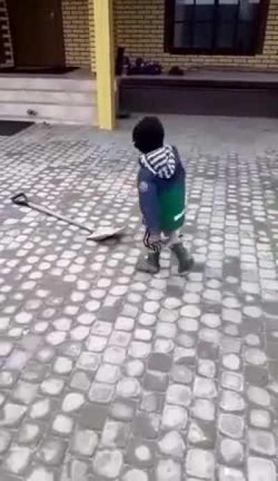 Adrenaline junkie kid