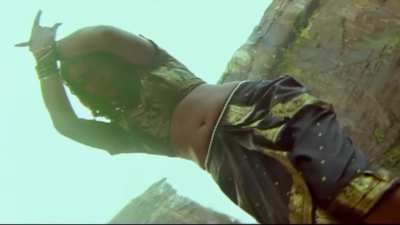 Kripa hot item song and navel show in malayalam movie abraham and lincoln