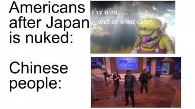 Chinese and Koreans weren't very upset about the nukes.