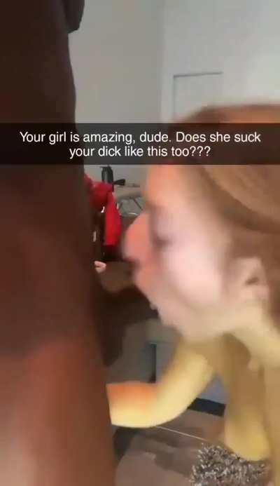 Your GF is amazing whiteboy! - Audio in comments...