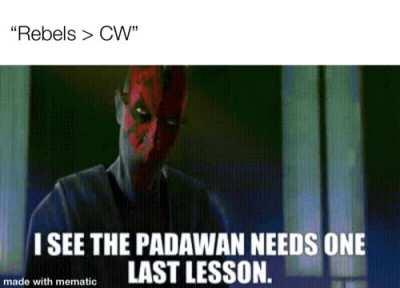 Only a Sith deals in absolutes