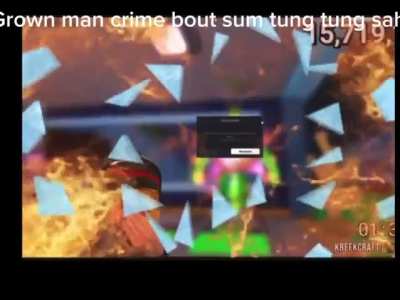 Kreek crying over tungy tuffy