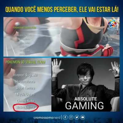 Kojima em tudo e todos lugar