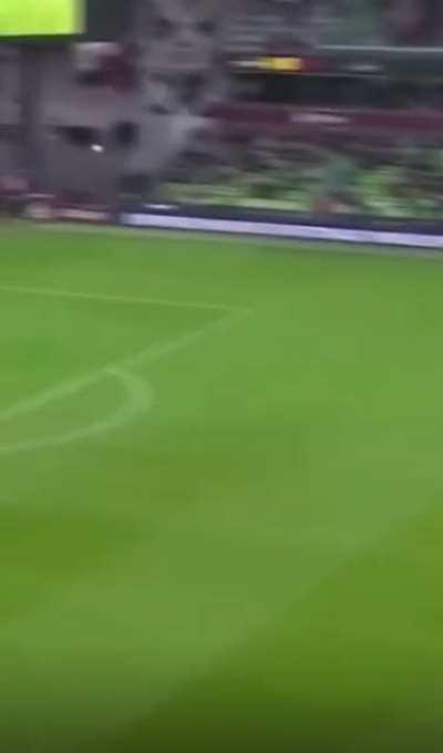 Making a goal from 75 yards away