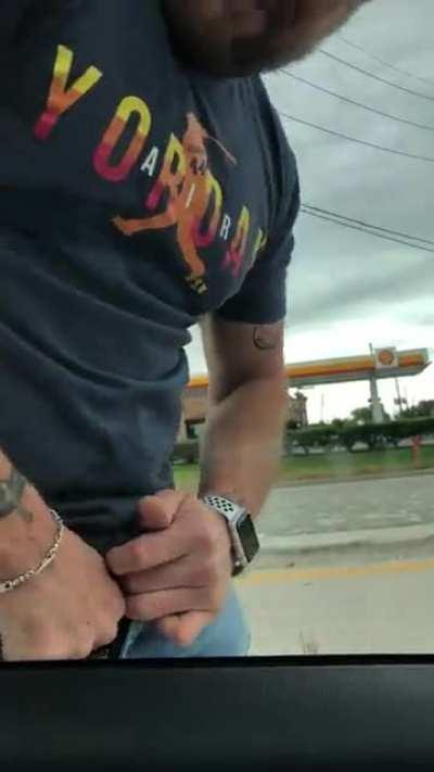 Happened to me on the way home from school at a red light