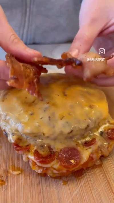 Pizza burguer