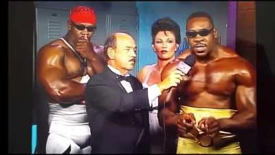 Booker-T accidentally calls Hulk Hogan the N-word during a promo