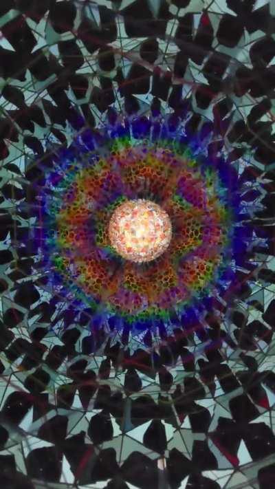 Look closely! An entire world inside of this little Spiriscope kaleidoscope.