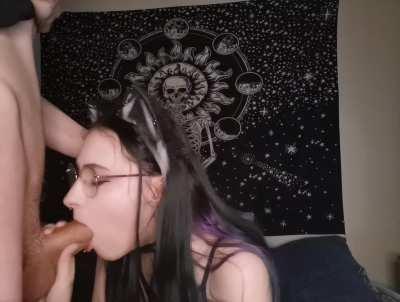 I think... I think he might be too big for me. Are you?