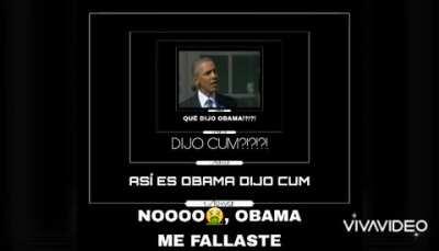 NOOO OBAMA ME FALLASTE :(