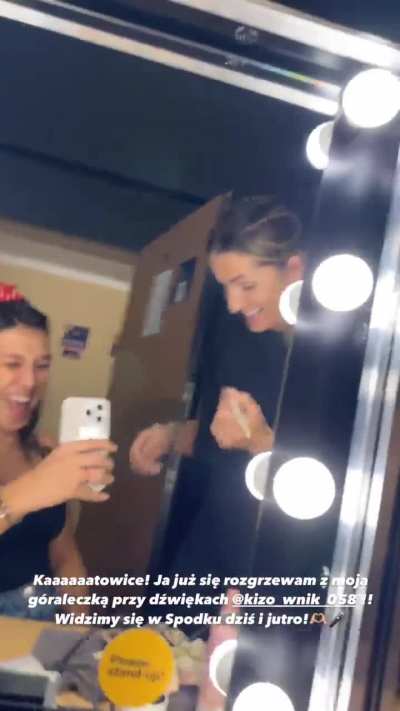 Music has her feeling herself