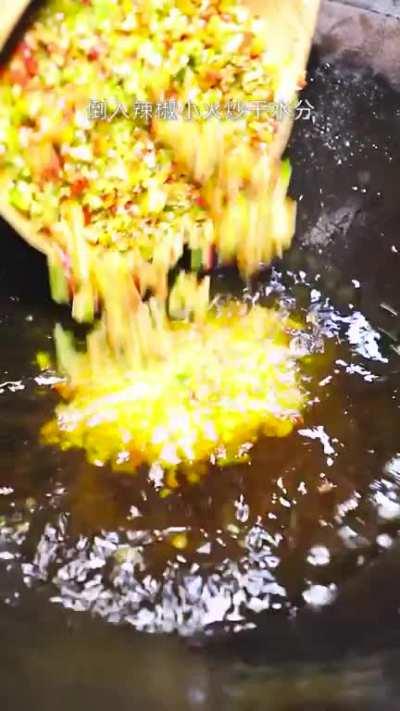 Chilli Sauce making by Grandma....