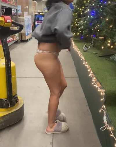 There is a present waiting for you under the Christmas trees