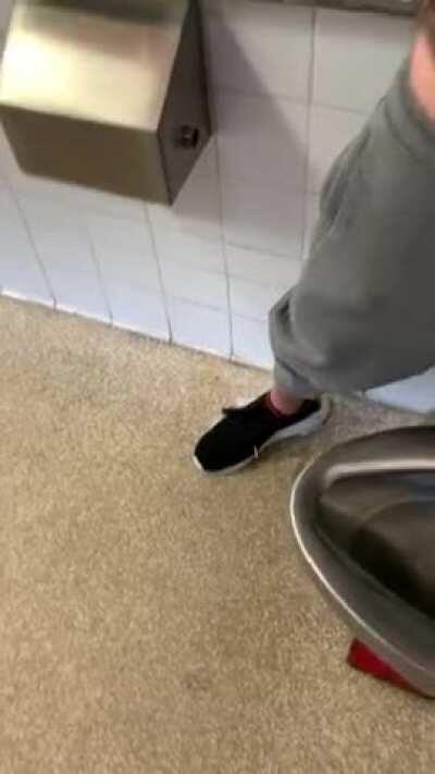 First time cruising a public Bathroom with a 21 year old Marine. North San Diego County