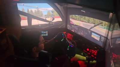 Today I got personal coaching lessons from a 6K iRating Driver, including a D-Box 4250i motion system, Simucube Ultimate 2 wheelbase etc...