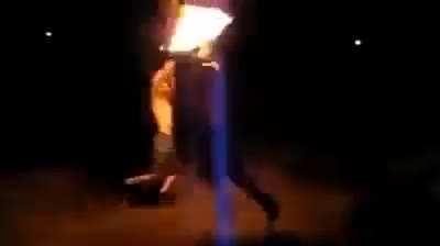 Fire? Swords? Why not both?