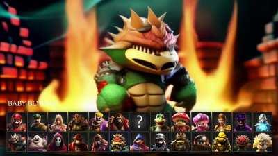 Super Mario Mortal Kombat