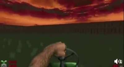 Mow and Ride until it is done