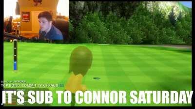 lets ignore the box around his head and celebrate for the correct saturday