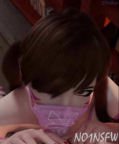 DVA can really deep throat