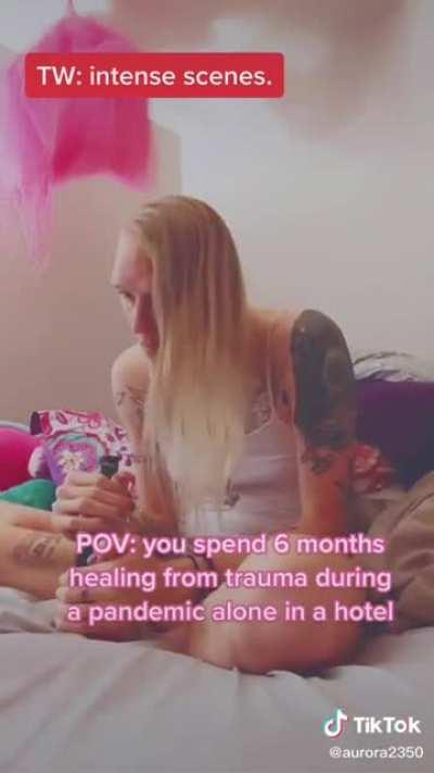 Wow, so brave... such an inspiration...