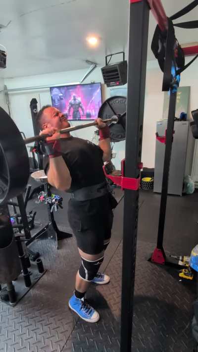 255 Strict Press 4 Reps