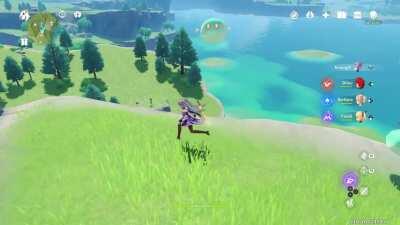 Anemo slimes can avoid fall damage by flapping their tiny wings and being adorable