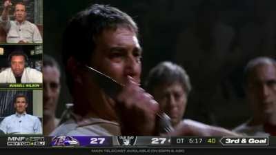 Peyton and Eli Manning react to the death of Caesar.