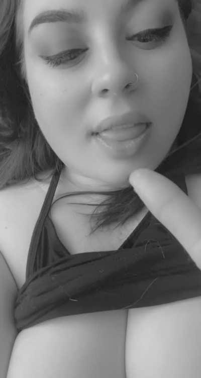 Just a little taste. 👅