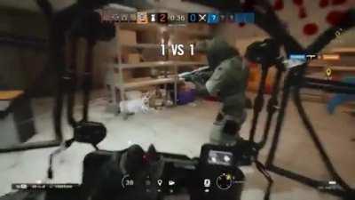 Learning that Clash spin thing..