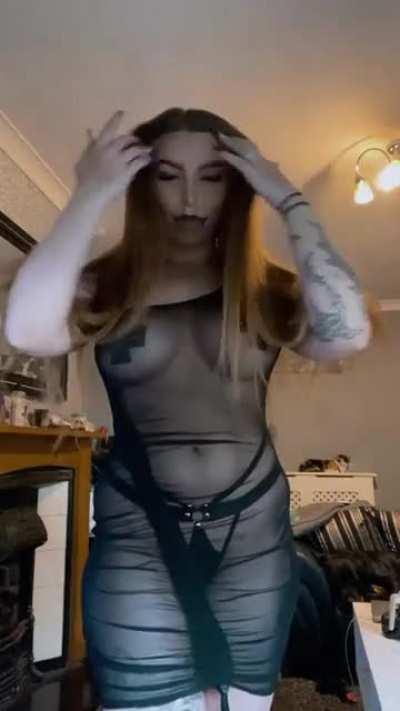 Halloween part one!! I Went as a slut basically!