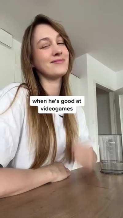 I guess she's into gamers.
