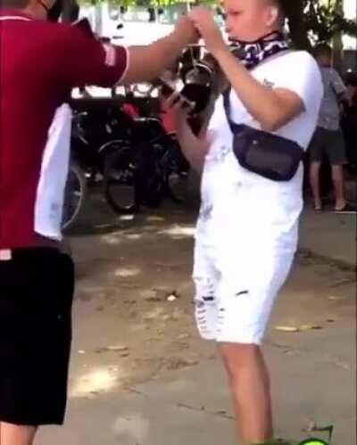 MVP for taking repeated slap in the face