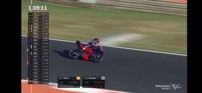 MM93 putting in a hot lap