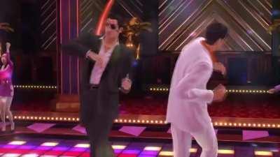 Me introducing JoJo music to my friends and they like it.