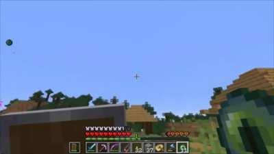 How to beat Minecraft without walking