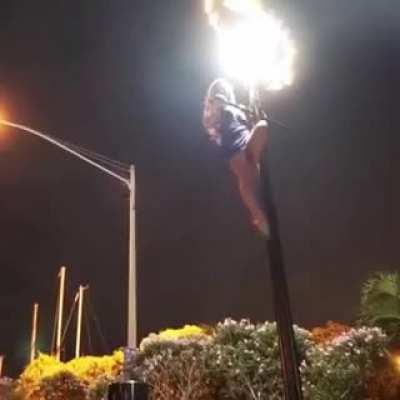 Amazing skill & strength