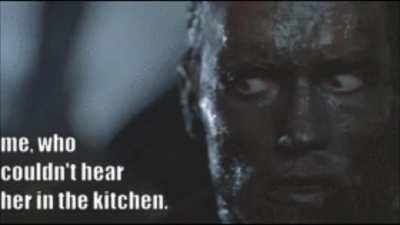 My kid thinks she's so clever.