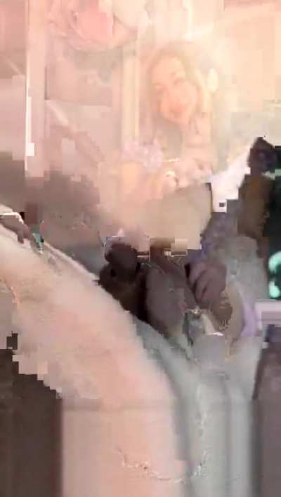 White Toes Scrunching