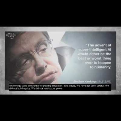 Anon warns the end of work becomes a circus for the rich.