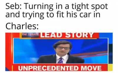 Charles did a durability test first on the upgraded floor boards