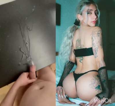 Esplosione di sborra per lady giorgia