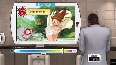 [Yakuza Kiwami 2][Video] Who knew going to the bathroom could be so intense.