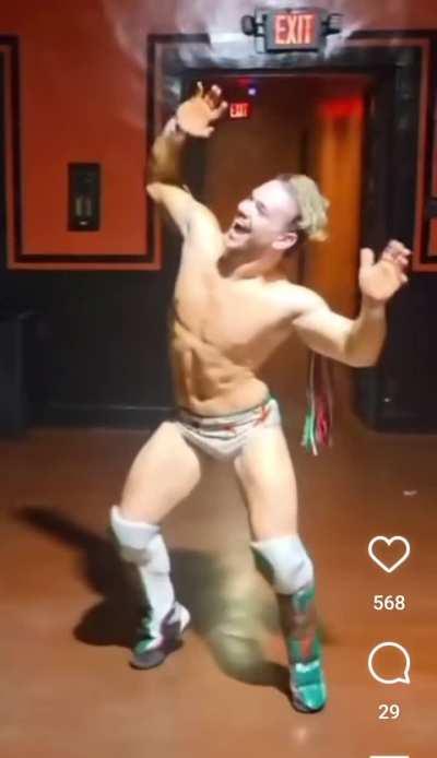 Jack Cartwheel Jiggling Bulge