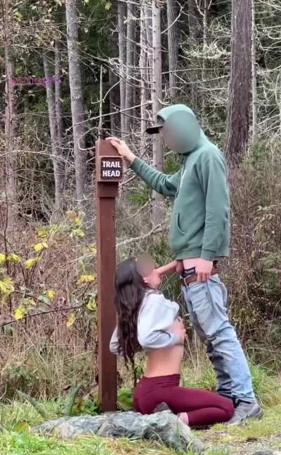 I Always abide by the trail signs.