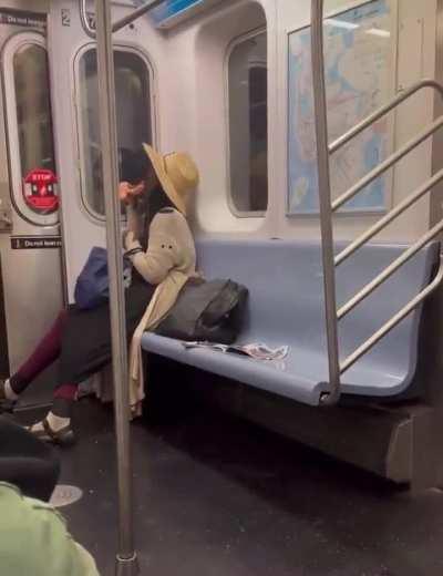 Trashy on public transport