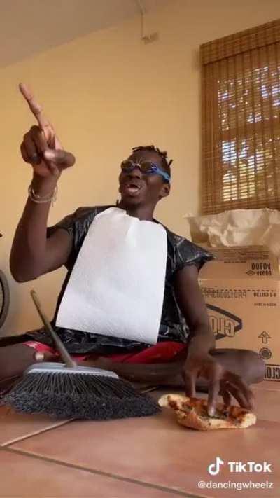 Have you seen broken boned walking that way