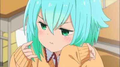 Pouting Nako-chan [Hitoribocchi no Marumaru Seikatsu]